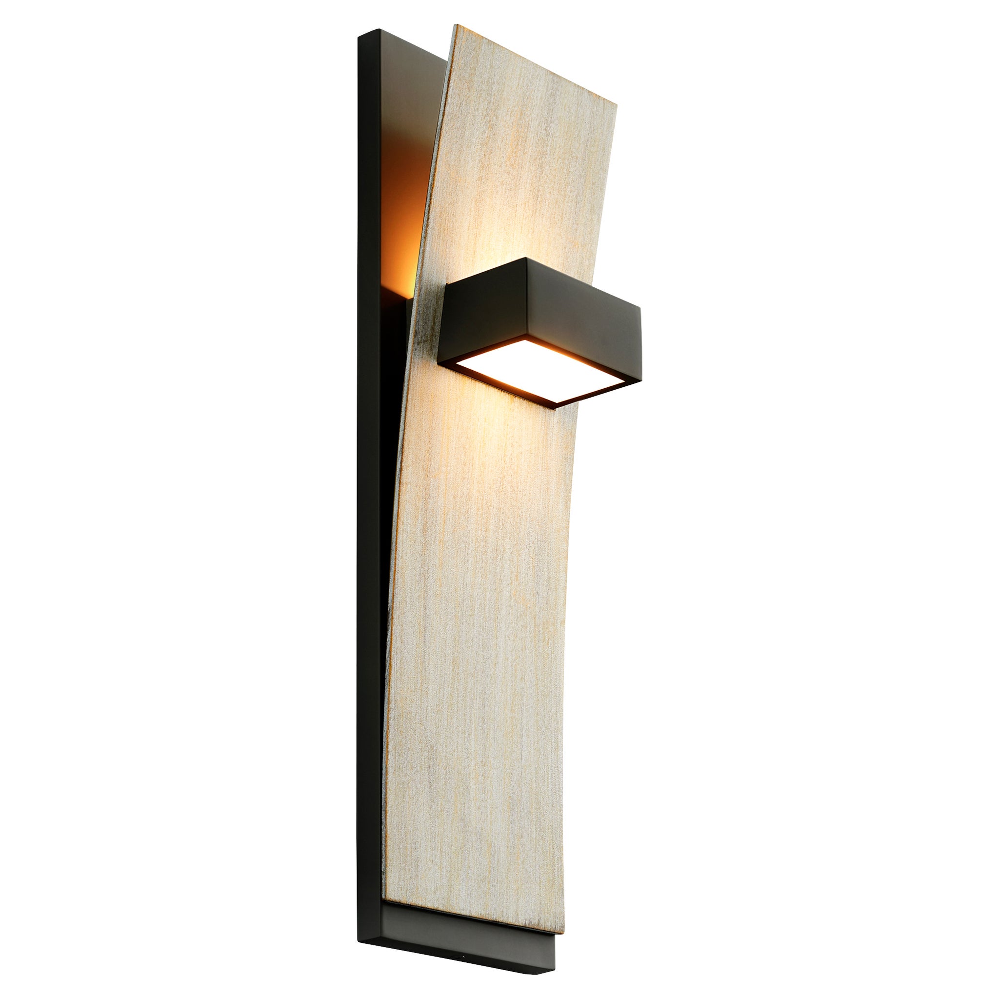 oak wall sconce