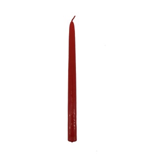 10" TAPER CANDLE / RED
