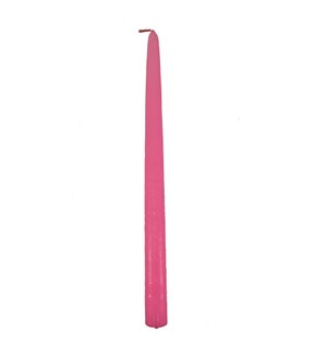 12" TAPER CANDLE / PINK