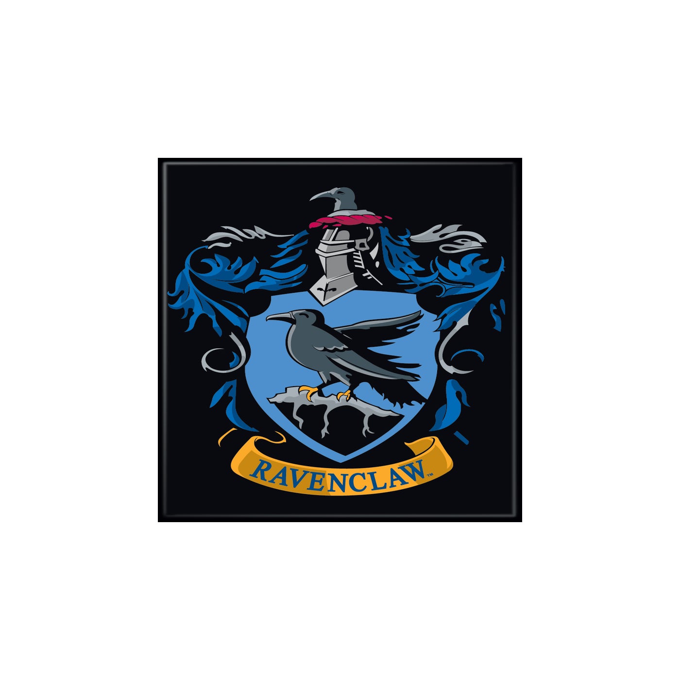 Ravenclaw house crest from harry potter franchise