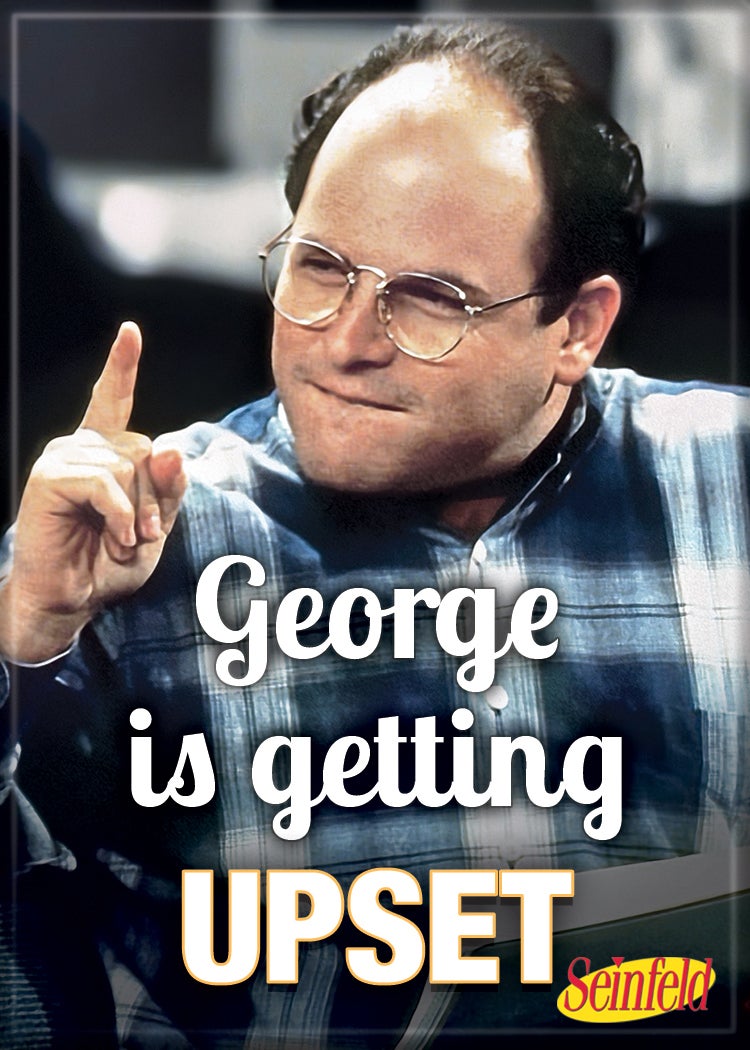 George Costanza Enamel Pin Yeah in Six Games. the 