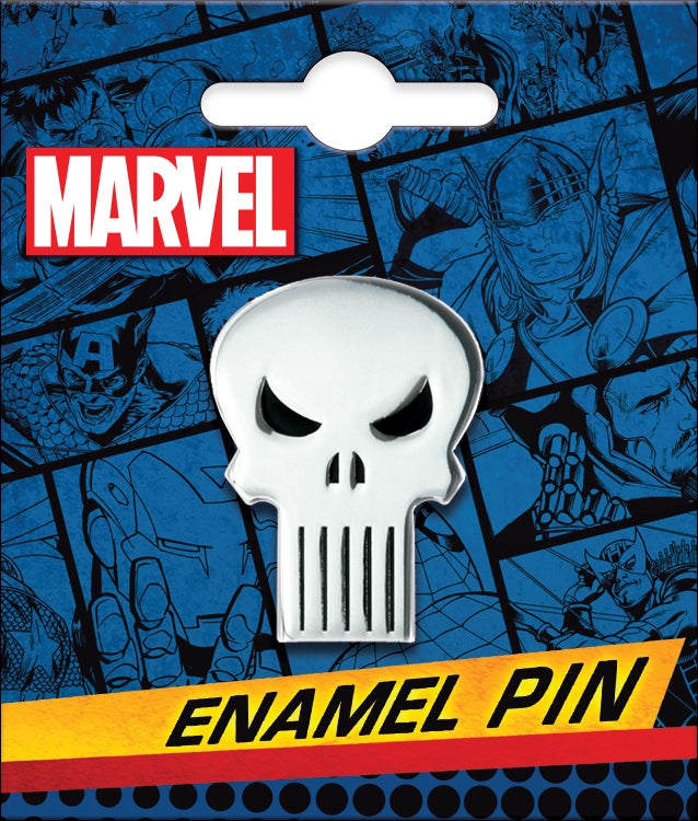 Ata-Boy Marvel Comics Punisher Logotipo 6,35 x 8,89 cm Ímã para geladeiras  e armários : : Cozinha