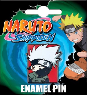  Ata-Boy Naruto Kakashi Face 1 Full Color Enamel Pin :  Clothing, Shoes & Jewelry