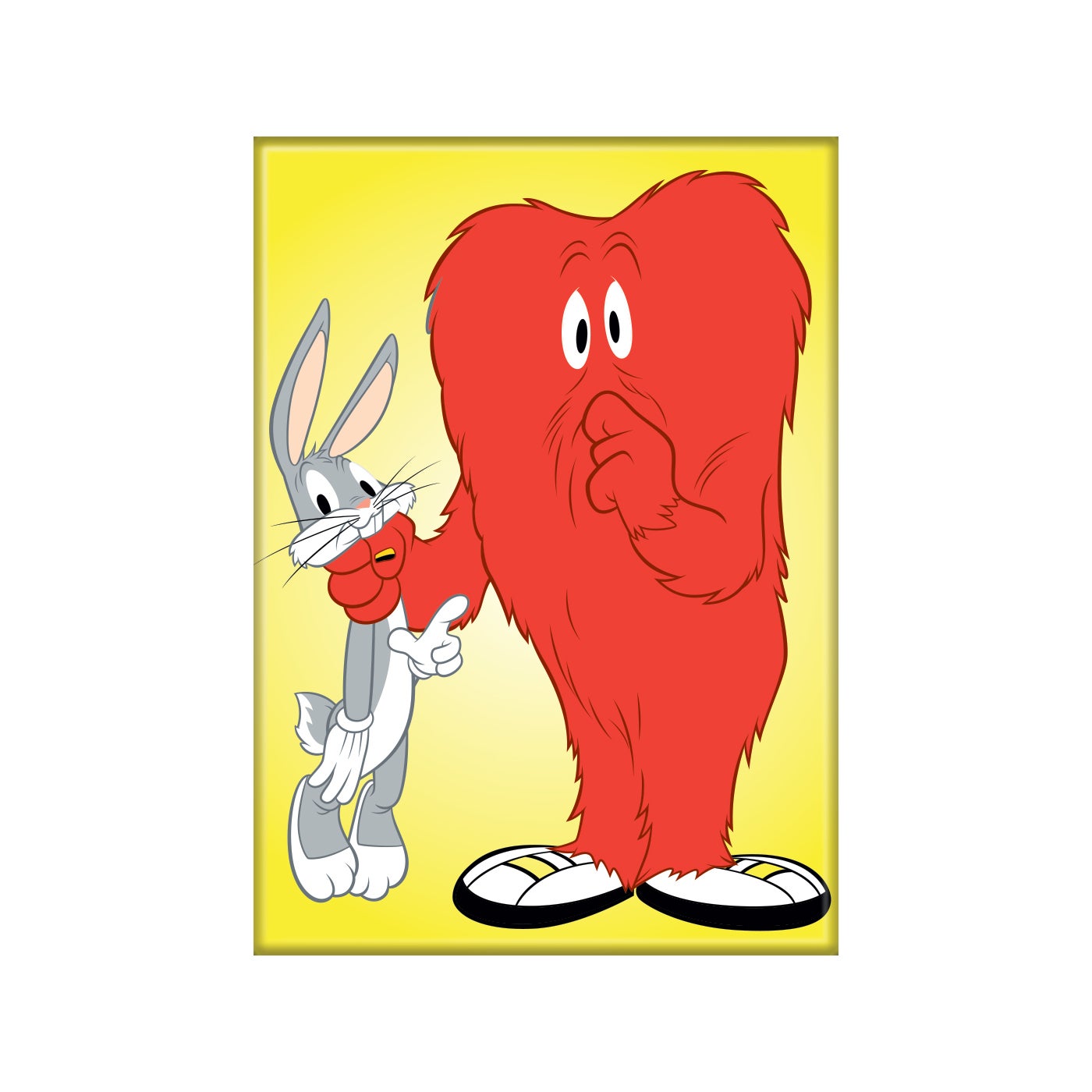 Red Monster From Looney Tunes