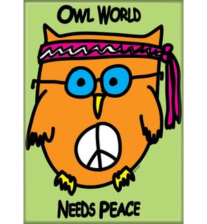 iCreate Owl World Magnet