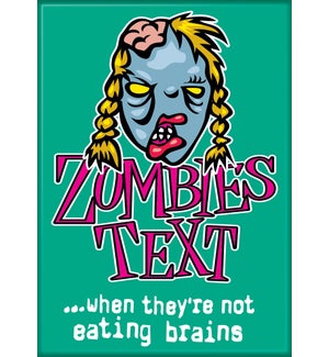 iCreate Zombies Text Magnet