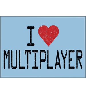 iCreate I Heart Multiplayer Magnet