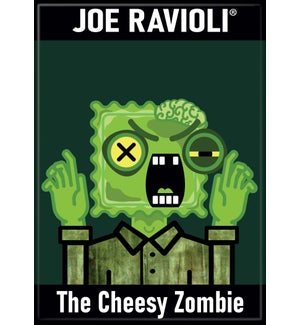 Joe Ravioli Cheesy Zombie Magnet
