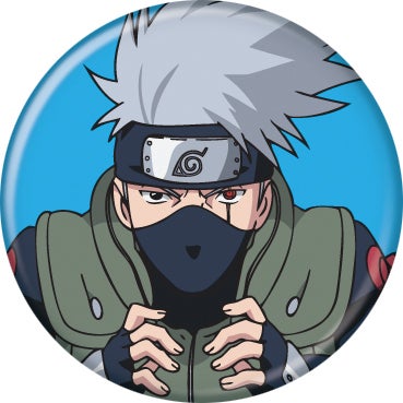  Ata-Boy Naruto Kakashi Face 1 Full Color Enamel Pin :  Clothing, Shoes & Jewelry