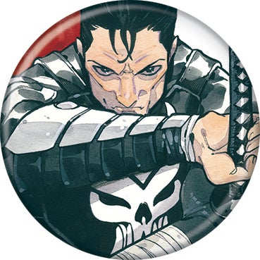 Ata-Boy Marvel Comics Punisher Logotipo 6,35 x 8,89 cm Ímã para geladeiras  e armários : : Cozinha