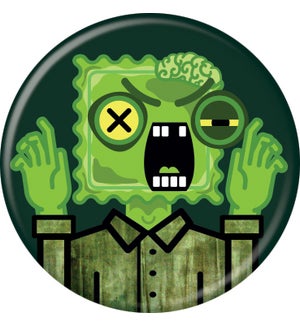 Joe Ravioli Cheesy Zombie Button