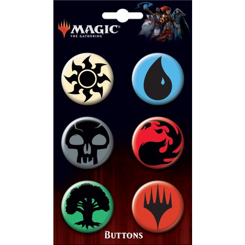 CARDED 6 BUTTON SETS