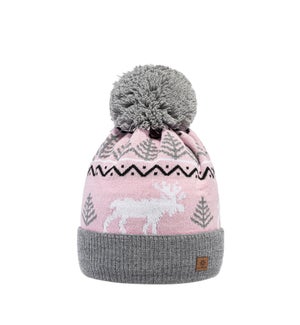 Alaska Hat Grey Pink