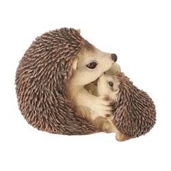 Hedgehog Lying Down With Baby