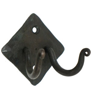 Forged Square Plate Double Hook
