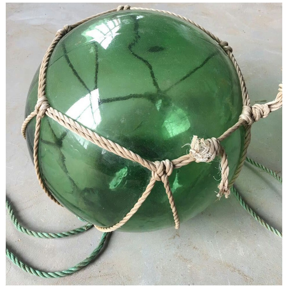 Vintage Fishing Ball W Net 30+Yrs