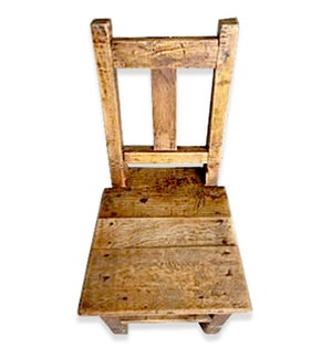 "Antique Child Chair Natural, Last Chance"
