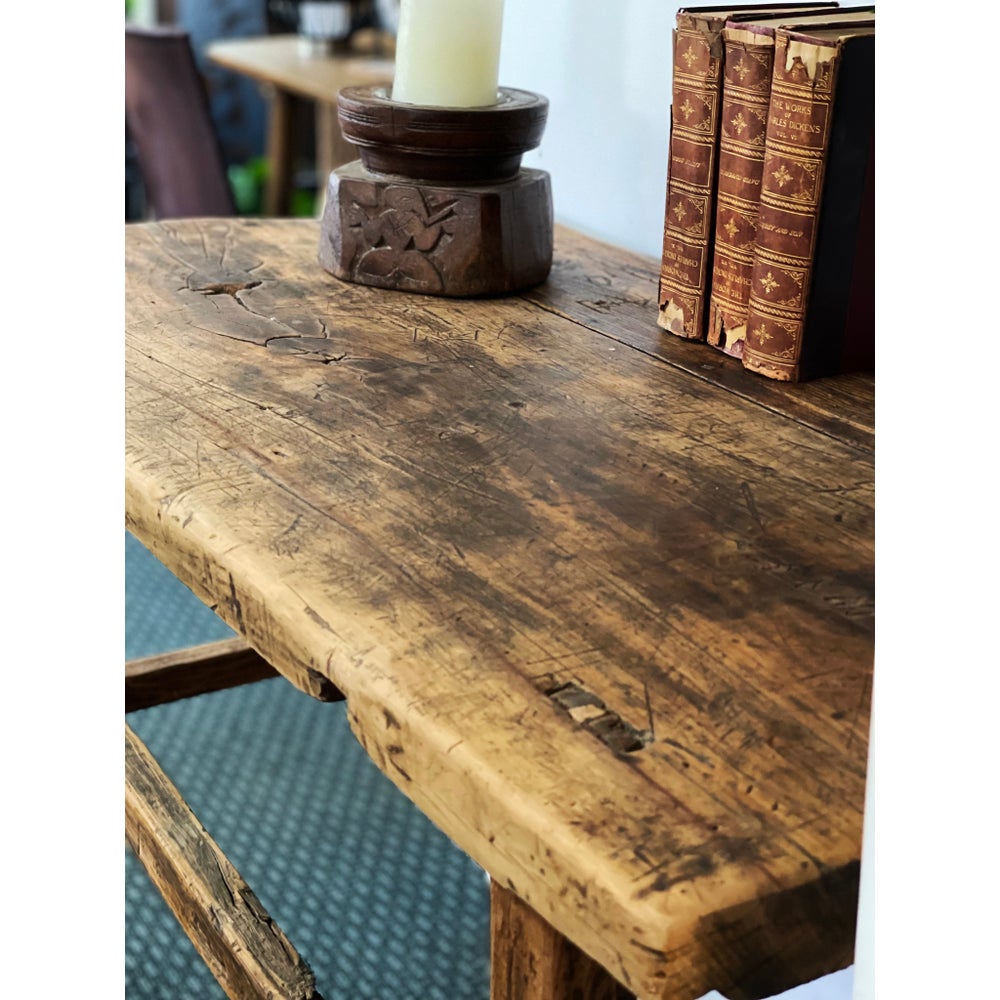 Short Vintage Console Table *Shape & Size May Vary* 30% Off
