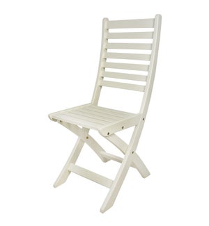 "Foldable Chair White, Last Chance"