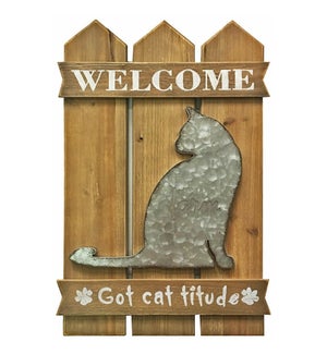 "Welcome Cat Wall D?cor, On Sale"