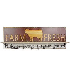"Farm Fresh Cow Hanger, 30% Off"