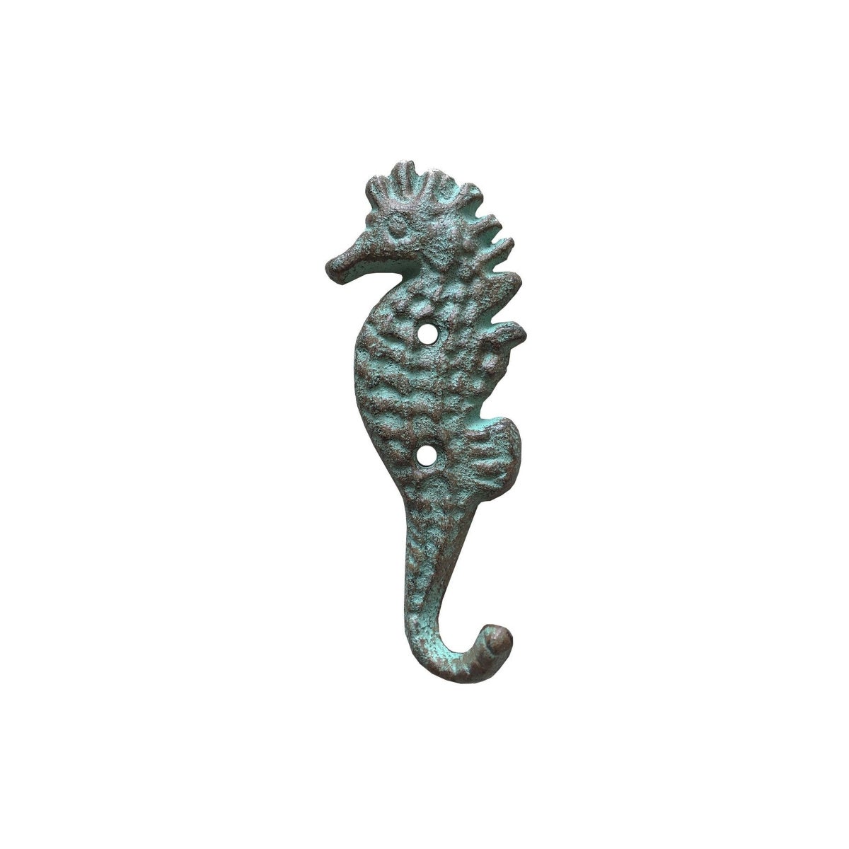 "Seahorse Hook Green/Copper, 50% Off"