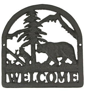 ~Welcome~ Bear In The Woods Sign