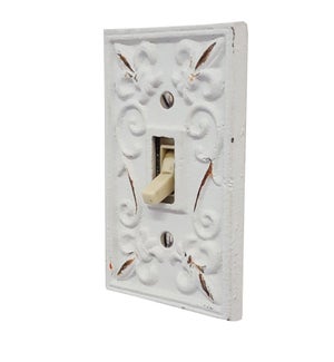 "Kel Light Switch Cover Wht, LC"