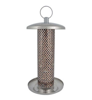"Stainless steel nut feeder, Excl. Bird Food"