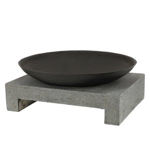 Firebowl granito table rectang