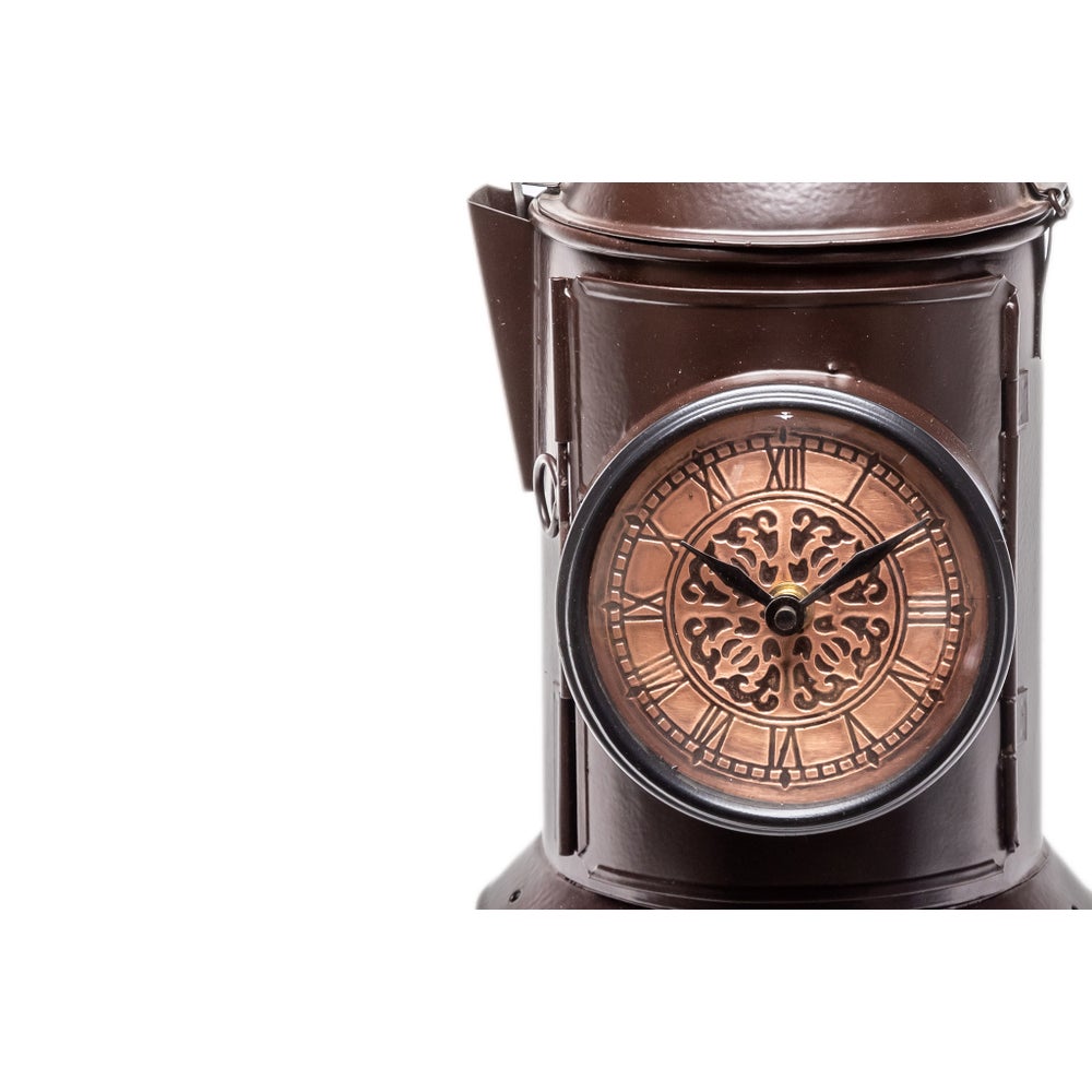 "Iron Lantern Clock, 30% Off"