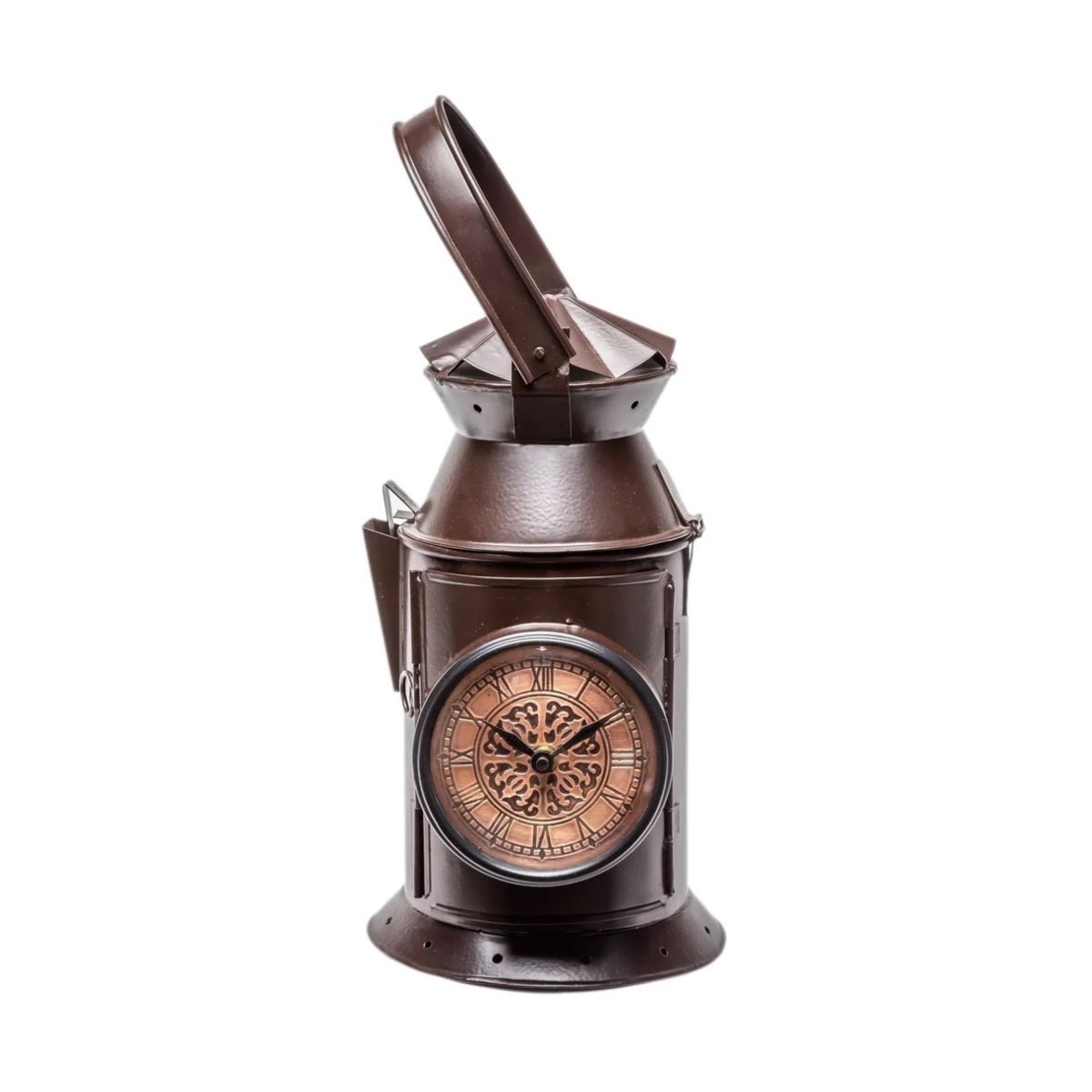 "Iron Lantern Clock, 30% Off"