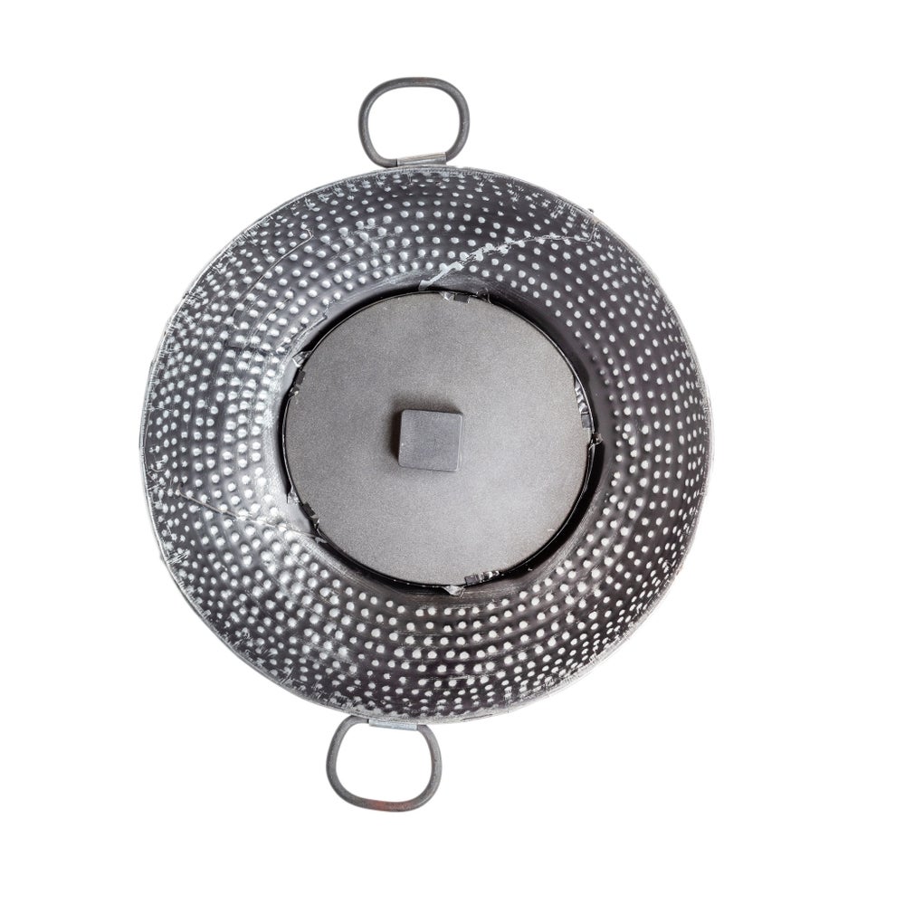 Iron Kadai Clock