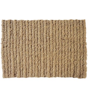 "Natural Coir Doormat, 18x30in"