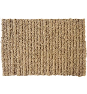 "Natural Coir Doormat, 16x24in"
