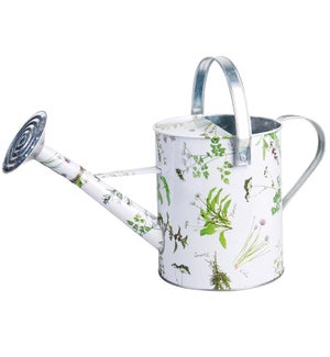 "Herb print watering can, Last Chance"