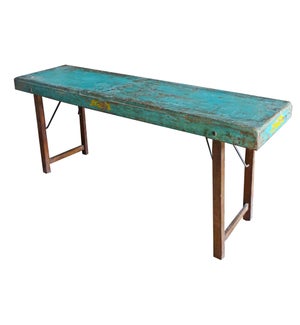 "Vintage Slim Folding Table, L"
