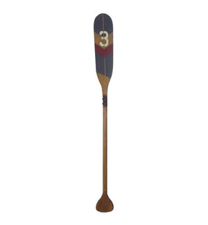 Traditional Wooden Paddle Oar
