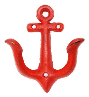 Anchor Hook Small Red
