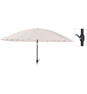"Nola Umbrella Shanghai 325cm Cream, 25% Off"