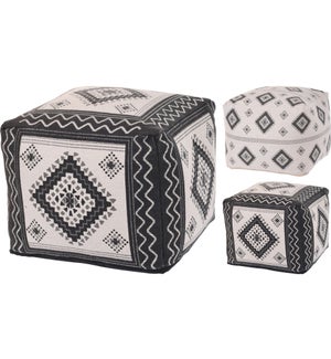 "A35992110 POUF 2 ASSORTED DESIGNS, LC"