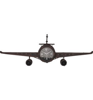 "Cassidy Wall Clock Airplane Shape, 50% Off"