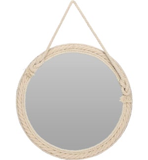 "NB3305160 MIRROR WITH ROPE ROUND SHAPE, DISC"