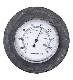 "Round Slate Thermometer, 50% Off"