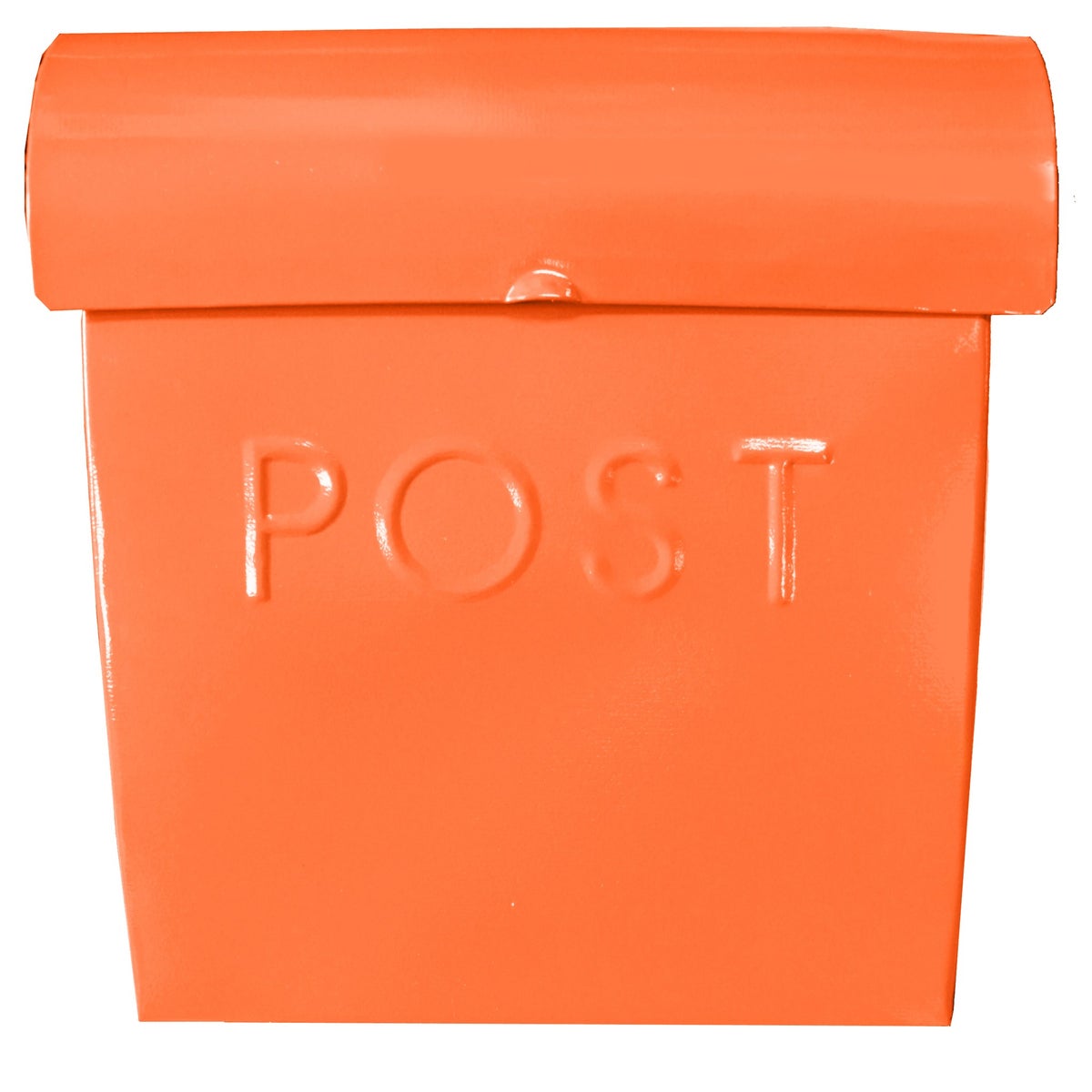 Orange Euro Post Mailbox