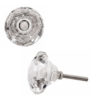 "Glass Door Knob Clear Large, 30% Off"
