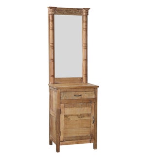 RS052020 WOODEN CABINET WITH MIRROR