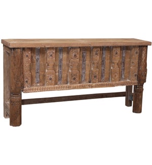 "RM-047992, Carved And Distressed Console, 25% Off"