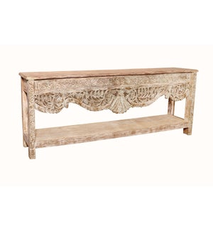 "RS-055260, Long Carved Console, 25% Off"