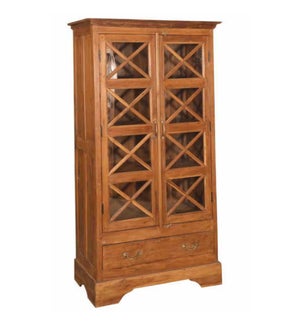 "RS-060361, 71"" Tall Wooden Cabinet"